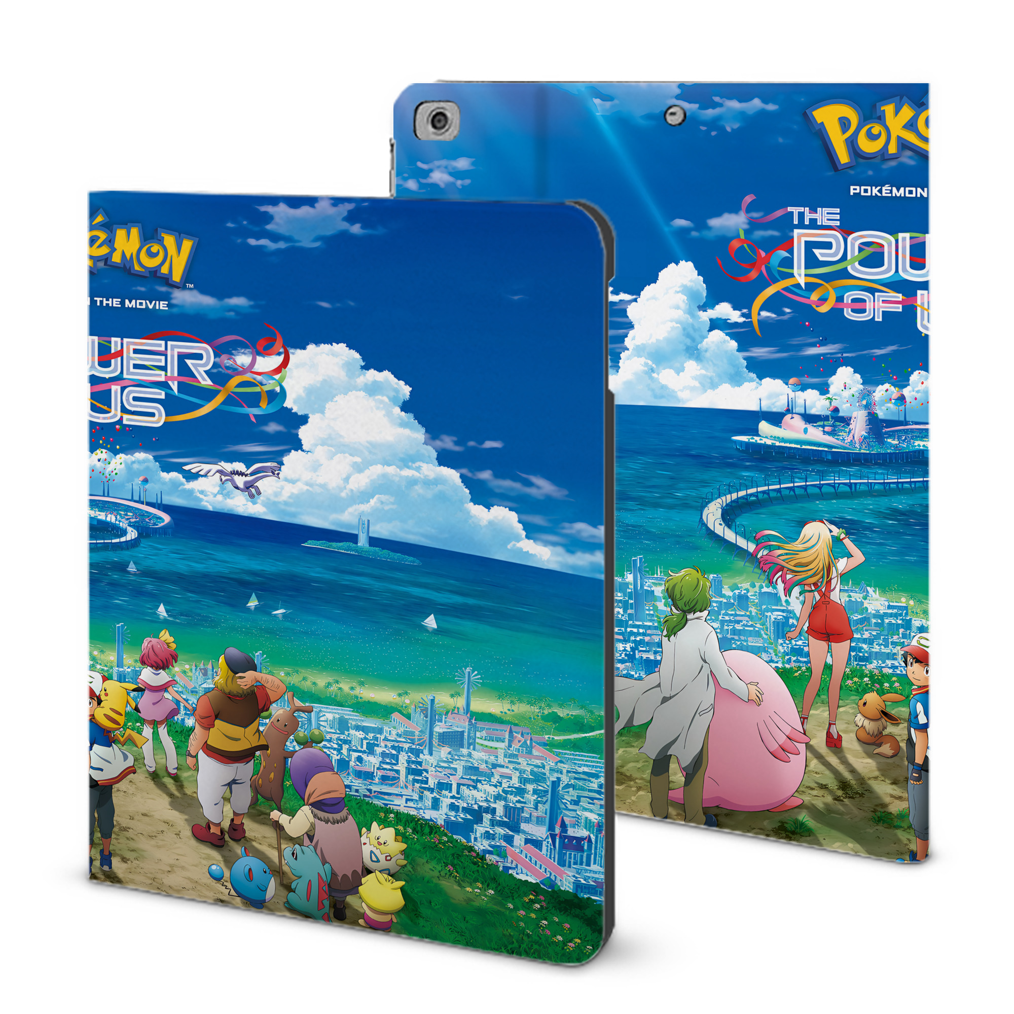 （画像用） ポケットモンスター Pokémon IPad ケース ブック型 PUレザー TPU 耐衝撃 軽量 薄型 ペン収納なし 全面保護 IPad 各モデル対応